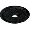 Ekena Millwork Antioch Ceiling Medallion (Fits Canopies up to 3 1/2"), 18"OD x 3 1/2"ID x 1 3/8"P, Black Pearl CM18SEBPS - alternate 3